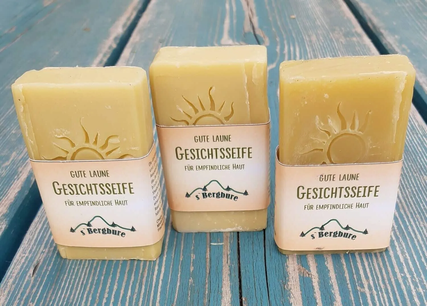 Gute-Laune-Gesichts- und Rasierseife