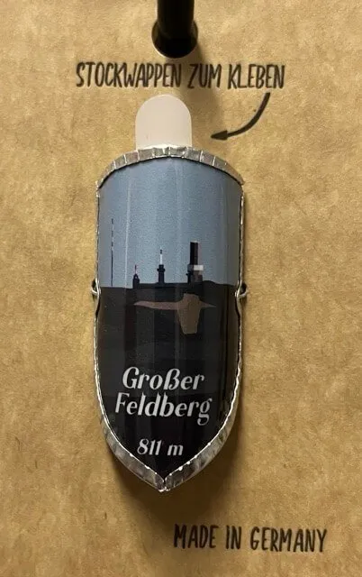 Stockwappen zum Kleben